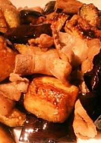 ◆簡単&美味♡豚肉と茄子のポンズ炒め◆