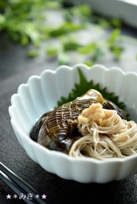 なすそうめん（なすと素麺の炊いたん）