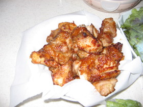 簡単♪大さじ3ジンジャー唐揚げ(焼き?)