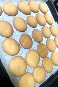 簡単卵なしで作るきな粉クッキー(^^♪