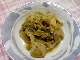 切って煮るだけ☆白菜とツナのくたくた煮