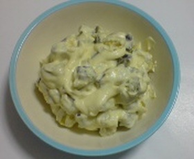 さつまいものクリームチーズ和え
