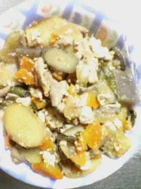 じぃじのお得意ヘルシーもつ煮♪