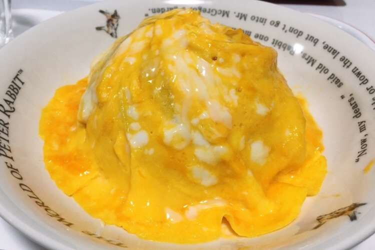 ふわふわドレス ド オムライス レシピ 作り方 By はるにーな クックパッド