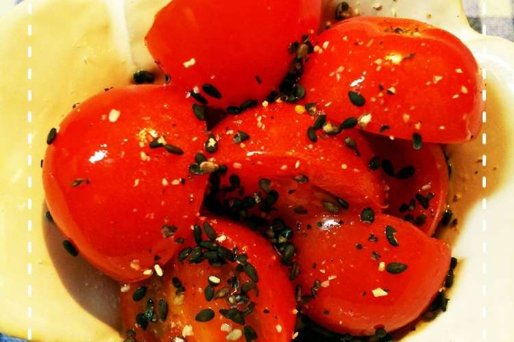 混ぜるだけで簡単 ミニトマトのサラダ レシピ 作り方 By けいこ317 クックパッド 簡単おいしいみんなのレシピが352万品