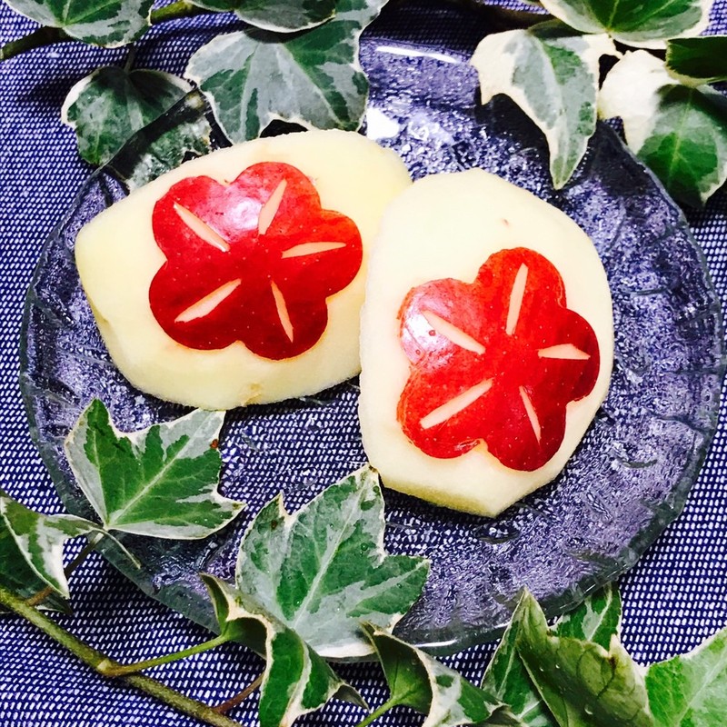 みんなが作ってる りんご 飾り切り 花のレシピ クックパッド 簡単おいしいみんなのレシピが368万品
