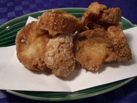 ヘルシーじゃないっすか?麩のから揚げ♪