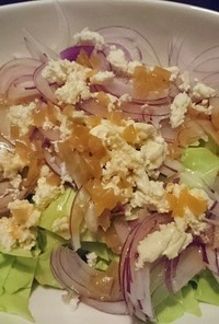 夫の作る妊婦レシピ～チーズサラダ