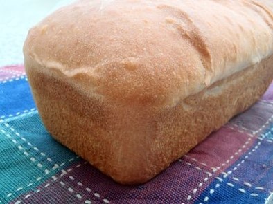 少ない量から作れる◎基本の食パンの写真