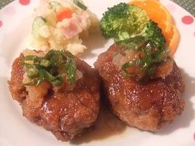 和風煮込みハンバーグ♪