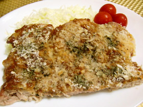 ★豚こまで簡単！揚げない＊とんかつ＊♪