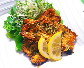 低糖質レシピ☆いわしの香草パン粉焼き