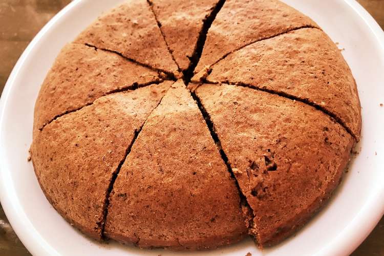 キャロブパウダーで簡単 米粉チョコケーキ レシピ 作り方 By ももえんて クックパッド