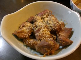 おつまみに砂肝◎