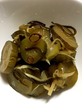 キュウリのうま煮♡