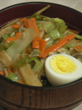 野菜たーっぷり☆ターキーらあめん