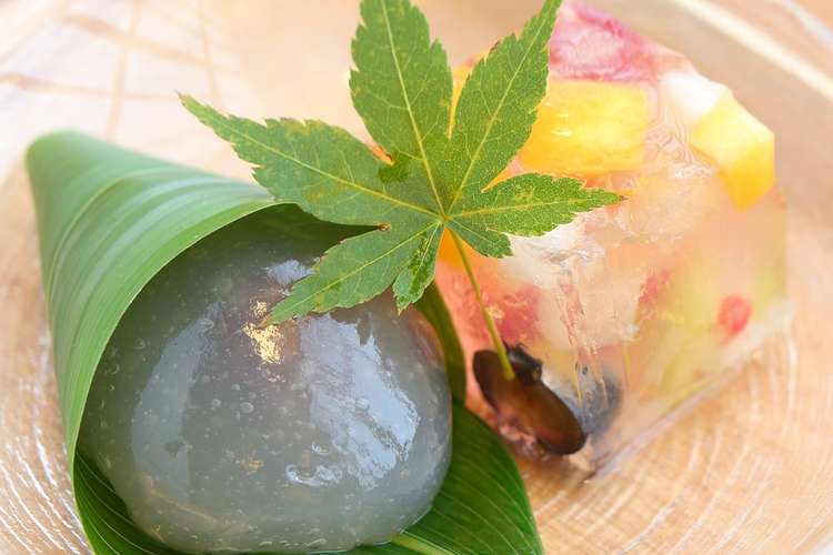 天然水でつくる涼やか和菓子 レシピ 作り方 By フレシャスレシピ クックパッド