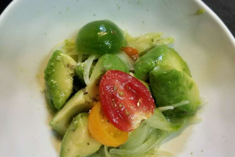 浅漬けの素で簡単 アボカドのマリネ レシピ 作り方 By Pabotvxq クックパッド 簡単おいしいみんなのレシピが364万品