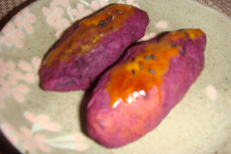 紫芋のスイートポテトの画像