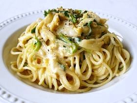 絶品♪キムチクリームパスタ