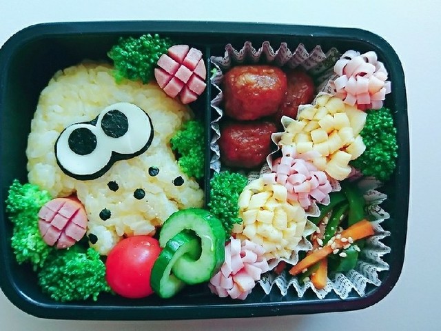 スプラトゥーン イカ キャラ弁 レシピ 作り方 By れいすぴなー クックパッド 簡単おいしいみんなのレシピが371万品