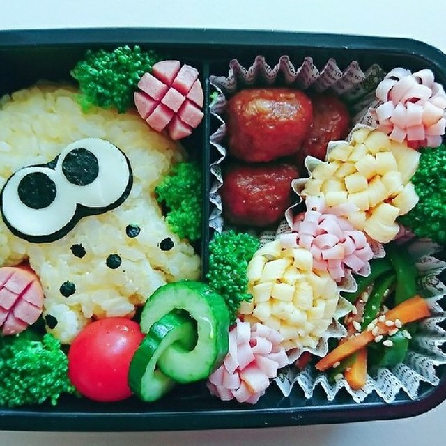 スプラトゥーン イカ キャラ弁 レシピ 作り方 By れいすぴなー クックパッド 簡単おいしいみんなのレシピが377万品