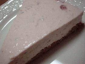 ♪フルーチェ・イン・レアチーズケーキ♪