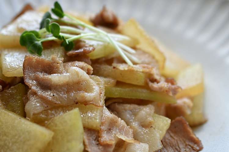 冬瓜と豚肉の炒め物 レシピ 作り方 By みき クックパッド 簡単おいしいみんなのレシピが352万品