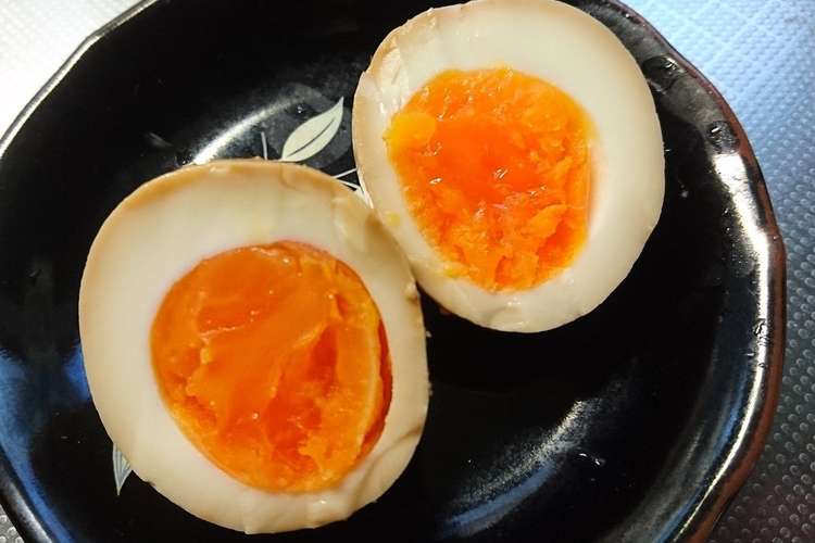 時短ゆで卵で味卵 柚子味噌しょうゆ レシピ 作り方 By なおみん簡単ヘルシー クックパッド 簡単おいしいみんなのレシピが352万品