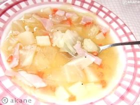 あったまる野菜スープ
