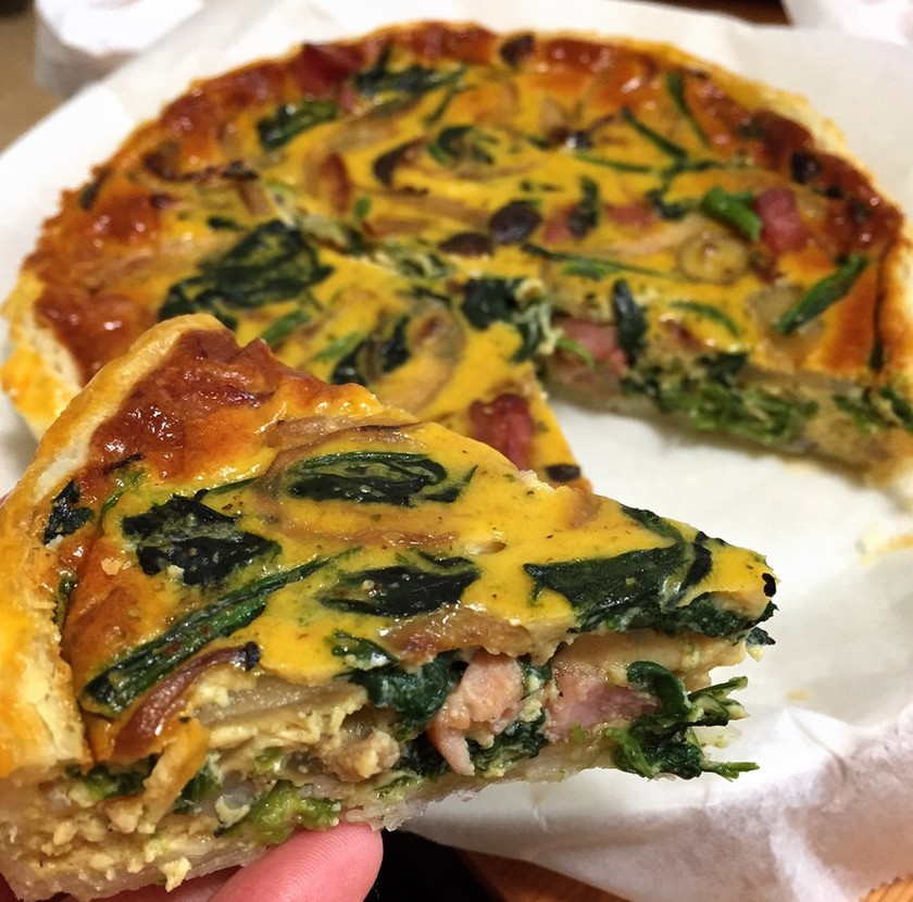 簡単チキンキッシュのレシピ