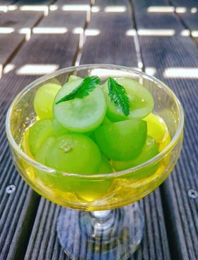 ぶどうのオリーブオイルマリネ