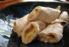 ささみのチーズロール・ゆず胡椒風味