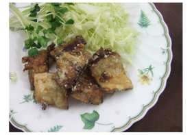 簡単☆さばのカレー粉竜田揚げ