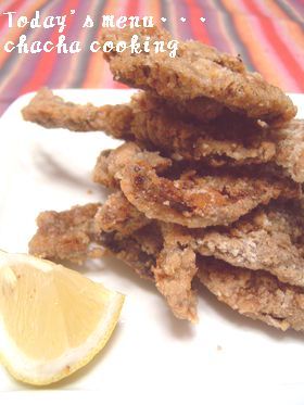 豚レバーの竜田揚げ