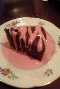 ラズベリークリームチョコレートケーキ