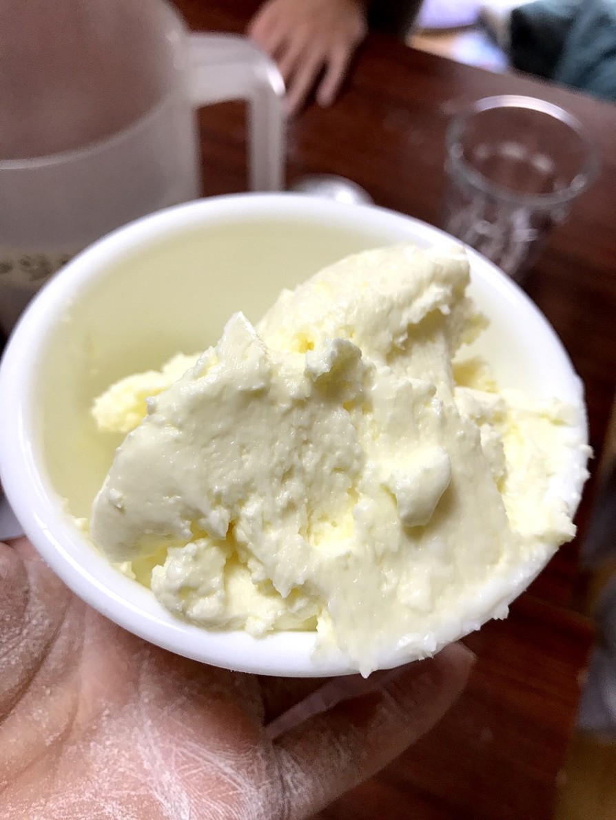 バター 手作り バターミルク FP 簡単の画像
