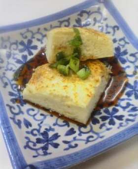 自然薯とてんぷら粉でお好み焼き風!?