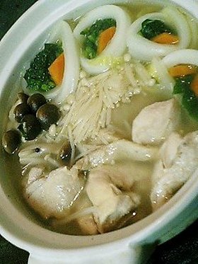博多の鍋・水炊き(圧力鍋でスープ)
