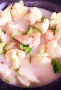 鱈とカリフラワーのクリーム煮♡ダイエット