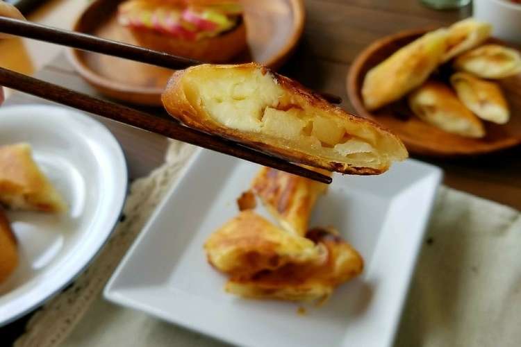 アップルパイ風 春巻き レシピ 作り方 By パレットの料理ラボ クックパッド