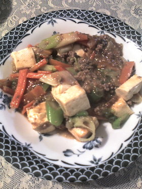 和風麻婆豆腐 サラダ入り