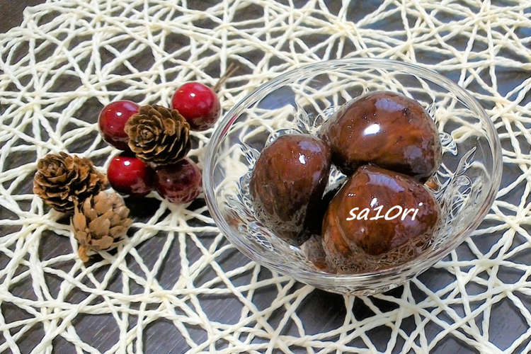 秋 香る ツヤツヤ 大人の栗の渋皮煮 レシピ 作り方 By Sa10ri工房 クックパッド 簡単おいしいみんなのレシピが355万品