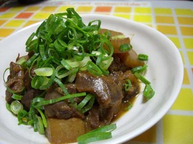うちの「牛すじのどて煮」