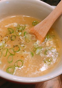 体温まる冬瓜の中華スープ♡(*´∀｀*)