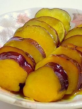 炊飯器でカンタン♪さつまいもの甘露煮