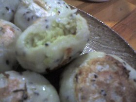 たっぷりごま風味☆ごまさつまいもおやき