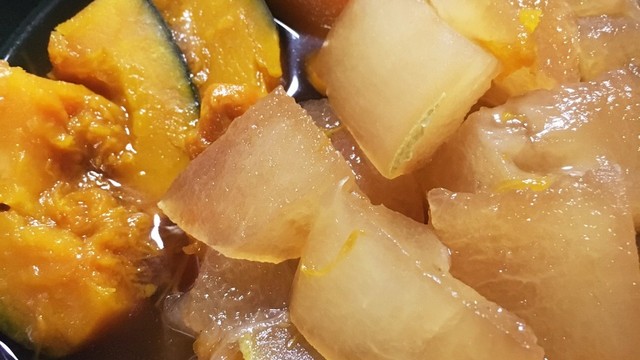 かぼちゃと冬瓜の煮物 レシピ 作り方 By Hana S クックパッド 簡単おいしいみんなのレシピが354万品