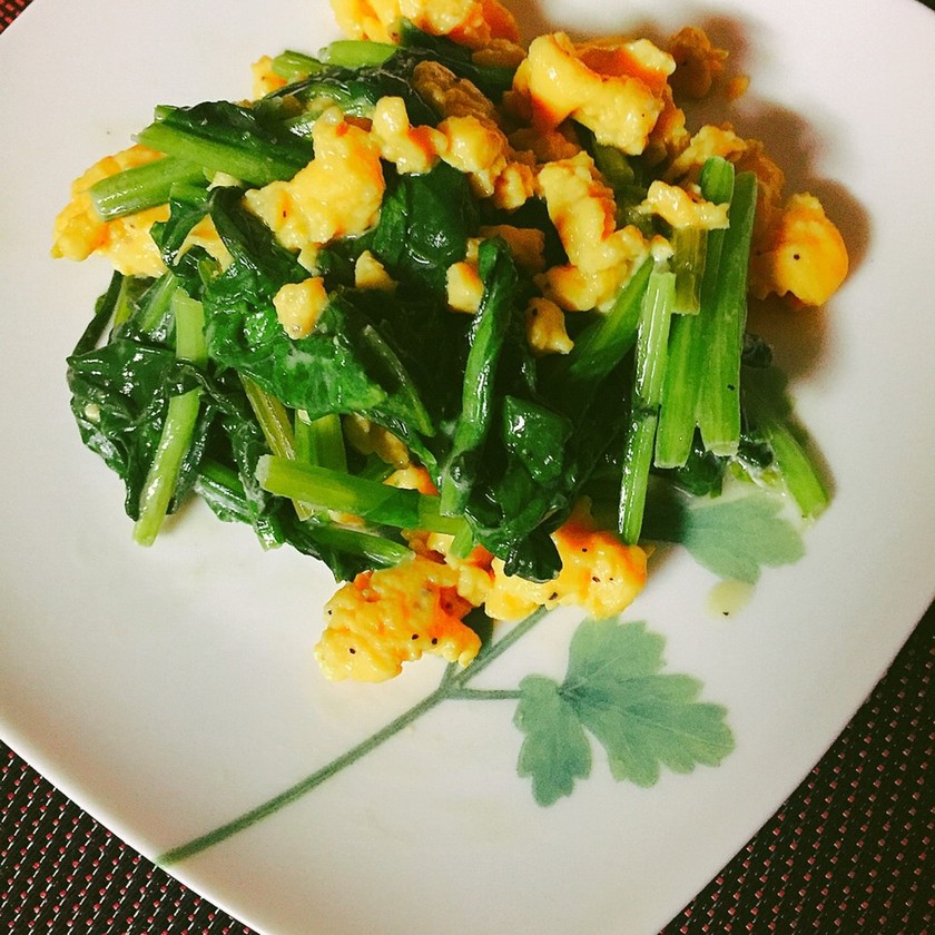 簡単♡ほうれん草と玉子のマヨネーズソテー by ★ちーた 【クックパッド】 簡単おいしいみんなのレシピが357万品