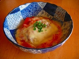 餅ピザ?よく分からないが、簡単おもち料理